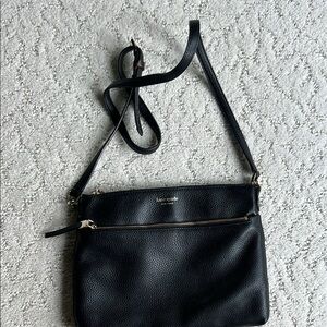 Kate Spade Black Crossbody Bag with Adjustable Strap